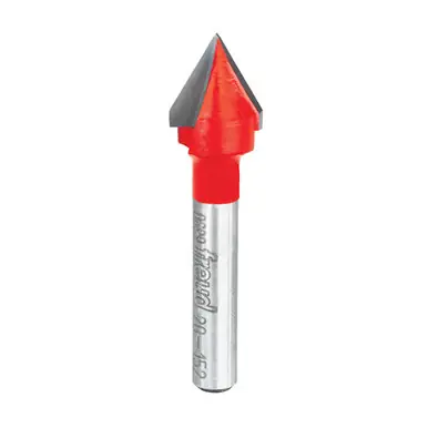FREUD 20-152 - 1/2" (Dia.) 60° V Grooving Bit
