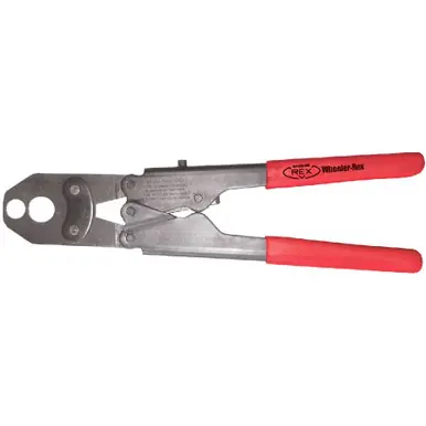 WHEELER-REX 89206 - Soft-Touch 1/2" & 3/4" Pex Combo Crimper Tool
