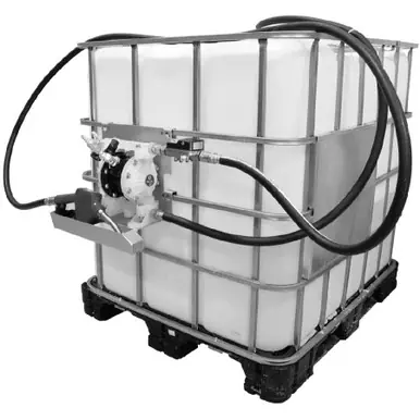 GRACO 24F531 - SD Blue Pump Tote Package - Suction Hose, 3/4" x 6 ft, Length - Automatic Nozzle -