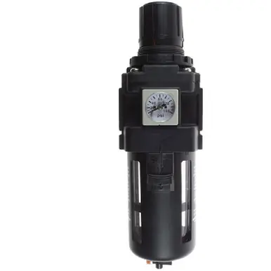 Coilhose Pneumatics 29-4C12-00 29 Series Filter/Regulator, Standard, 1/2", w/ Square Gauge, Manual