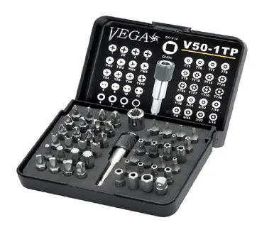 VEGA V50-1TP - Tamper Resistant Driver Bit Set 50pc