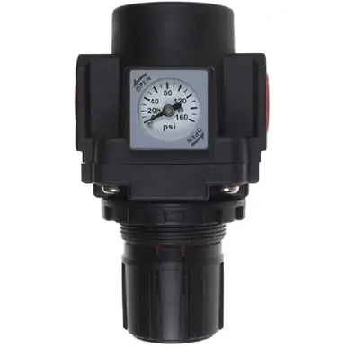 Coilhose Pneumatics 29-5R34-0 29 Series Regulator, HiFlow, 3/4", w/ Square Gauge