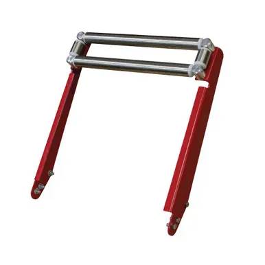 Reelcraft S600692-2 - 12" Hose Roller Guide 4-way Top Wind, Metal Rollers
