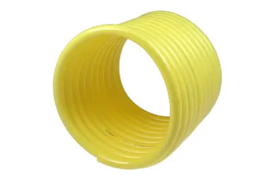 Coilhose Pneumatics N34-100 Nylon Coil, 3/4" x 100‘, No Fittings, Yellow