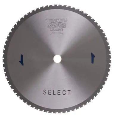 TENRYU PRF-35572DS - 14" Ferrous Metal Cutting Saw Blade 72T 1" Arbor