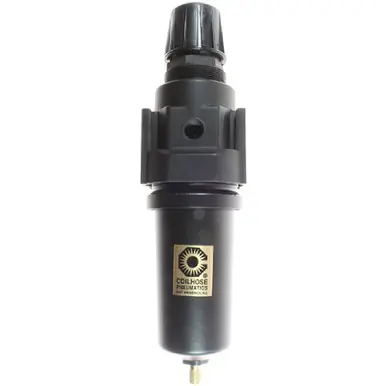 Coilhose Pneumatics 27FC4-DHM 27 Series 1/2" Integral Filter/Regulator, Auto Drain, 0-250 psi, Metal
