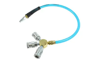 Coilhose Pneumatics FP0648C-59C Flexeel Pigtail Manifold. 3/8" x 48", 3/8 Automotive Interchange,