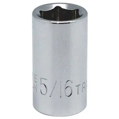 WHEELER-REX 275410 - 1/4" Drive, 5/16" 6pt. Socket