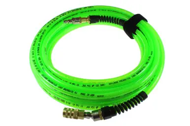 Coilhose Pneumatics PFX6100GS15XS Flexeel Max Hose, 3/8" x 100‘, Industrial Interchange, Green