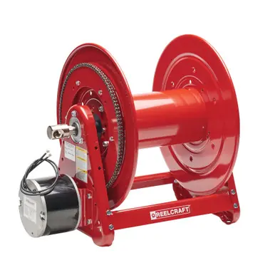 Reelcraft EA32112-M12D - 1/2" x 200 ft. 3000 psi, 12V Electric Motor Hose Reel