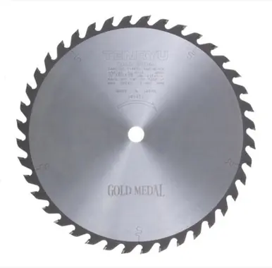 TENRYU GM-25540-2 - 10" Gold Medal Woodworking Blade 40T 5/8" Arbor