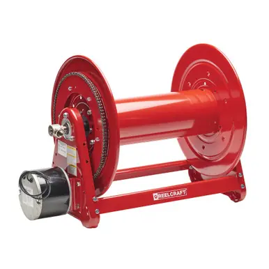 Reelcraft EA32118-L12D - 1/2" x 325 ft. 1000 psi, 12V Electric Motor Hose Reel