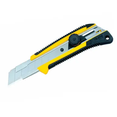 TAJIMA LC-661 - Rock Hard Dial Lock Utility Knife with 1" - 7 pt Rock Hard blade
