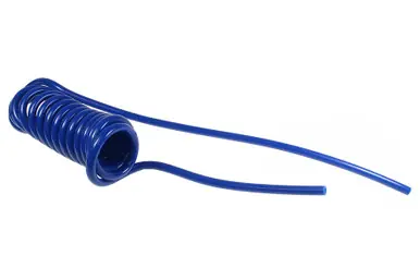 Coilhose Pneumatics PU12-25W1-B Flexcoil, .467" x 25‘, Without Fittings, Blue