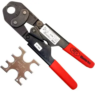 WHEELER-REX 89203 - Soft-Touch 3/4" Pex Ring Crimper Tool