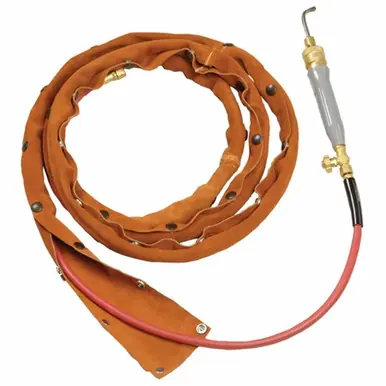 Steiner 22135-100 1-3/4" Diam. Leather Cable Cover, Snaps - 100‘ Length