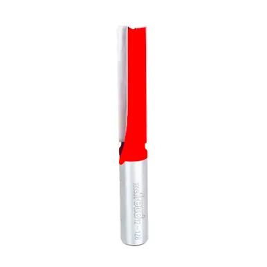 FREUD 12-128 - 1/2" (Dia.) Double Flute Straight Bit (Eclipse Grind)