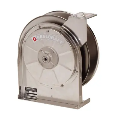 Reelcraft 5600-OMS-S - 3/8" x 30 ft. 3000 psi, Stainless Steel Oil Hose Reel