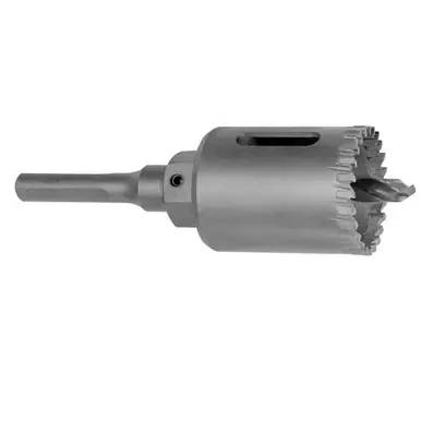 RELTON STHS-24 1-1/2" x 2" Interrupted-Cut Carbide Hole Saw Complete