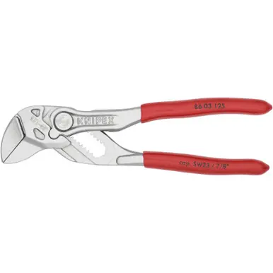KNIPEX 8603125 - 5" Mini Chrome Pliers Wrench