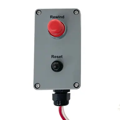 Reelcraft 600869 - Push Button Switch for 12/24V Motors up to 2/3 HP
