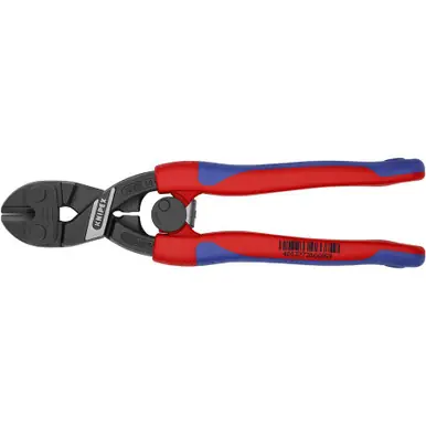 KNIPEX 7112200 8" High Leverage CoBolt Cutters w/ Spring-Comfort Grip