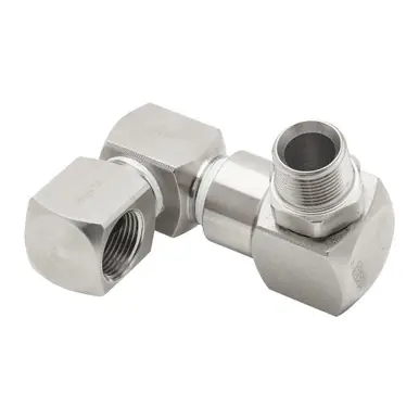Reelcraft 602379-2 - 3/4" NPT(F) x 3/4" NPT(M) Stainless Steel Swivel, FKM Seals, 500 psi