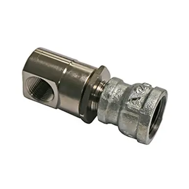 Reelcraft s600346 - 3/4" NPT(F) x 1" NPT(F) Carbon Steel Swivel, Aflas Seals, 3000 psi