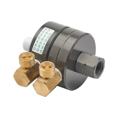 Reelcraft s260057-1 - 1/4" NPT(F) x 9/16-18 UNF(M) Aluminum Swivel, Buna Seals, 200 psi