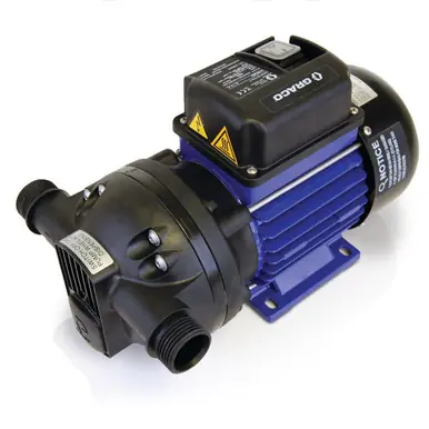 GRACO 127642 – LD Blue Electric DEF Pump, 120V AC, 3/4" Barbed Hose Tail