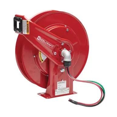 Reelcraft L-7000 - 6/4 x 35 ft. 45A, Electric Cord Reel without Cord
