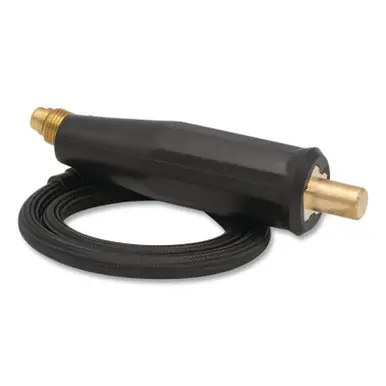 BEST WELDS 900-DA-917F - Dinse Connector, 0.508" Gas Hole w/ 24" Auxiliary Hose, used w/ 9 & 17