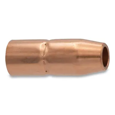 BEST WELDS 900-200-258 - MIG Gun Nozzle, 1/2" Bore, Flush, Miller Style