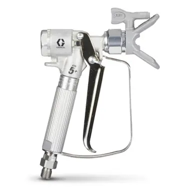 GRACO XTR524 - XTR5+ Airless Spray Gun, Round Handle, 4-Finger Trigger, XHD519 Tip