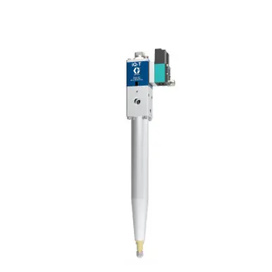 GRACO V25DT200BA - iQ Dispense Valve, Tip-Seal, Ambient, 0.039" Tip, 7.87in Nozzle, Direct Mount
