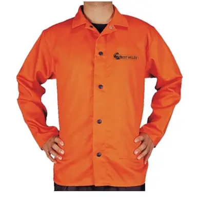 BEST WELDS 902-1230-XXXL - Premium Flame Retardant Jacket, 3X-Large, Orange