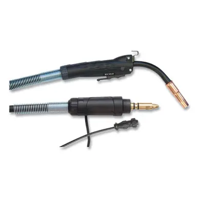 BEST WELDS 900-250153545M - MIG Gun for Tweco Consumables, 250 A, 15ft, Miller Connector, 0.035" to