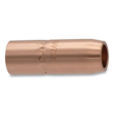 BEST WELDS 900-169-725 - MIG Gun Nozzle, 5/8" Bore, 1/8" Recess, Miller Style, 2ct (2pk)