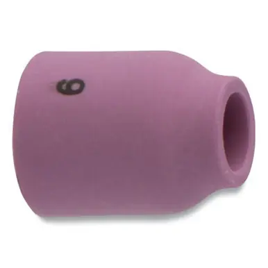 BEST WELDS 900-53N60 - Alumina Nozzle TIG Cup, 3/8" Size 6, for Torch 9, 20, 22, 24, 25, Gas Lens, 1
