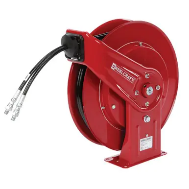 Reelcraft THA7825 OMP - 1/2" x 25 ft. 2000 psi, Twin Hydraulic Hose Reel