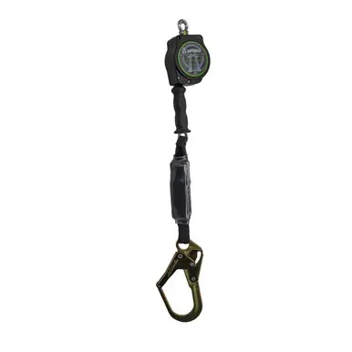 Safewaze SW-8008-10-RBH - Class 1 10‘ Single Leg Cable Retractable w/ Forged Steel Rebar Hook