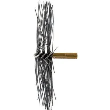 PFERD 84440 3-1/4" Nylon 8-32 Threaded Tube Brush for 3" Tube / Pipe I.D. (10pk)