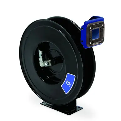 GRACO SDL6DB - SDX20 Air/Water/Antifreeze Hose Reel, 1/2" x 50 ft, without Hose, 300 PSI, Blue