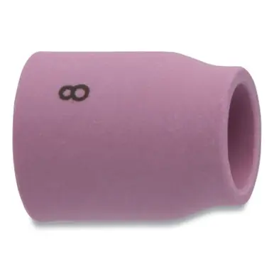 BEST WELDS 900-53N61S - Alumina Nozzle TIG Cup, 1/2" Size 8, for Torch 20, 22, 25, 9, Small Gas (10pk)