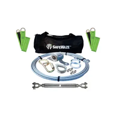 Safewaze 019-8020 - 2 Person HLL Kit with Cross Arm Straps & Coil Energy Absorber
