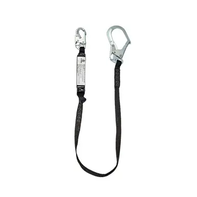 Safewaze FS88665-HW - PRO 6‘ 420 lb. Energy Absorbing Lanyard w/ Rebar Hook