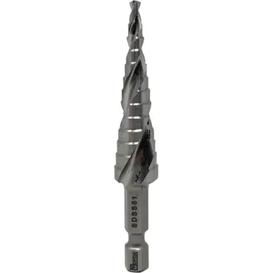 MK Morse SDSS01 - Step Drill 1/8" to 1/2" by 32nds