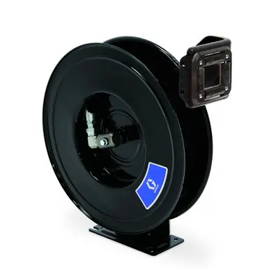 GRACO SDL6DD - SDX20 Air/Water/Antifreeze Hose Reel, 1/2" x 50 ft, without Hose, 300 PSI, Black