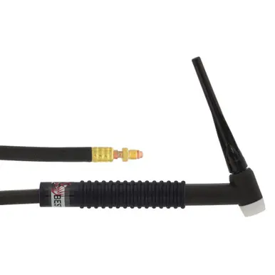 BEST WELDS 900-17F-25-R - 17F TIG Torch Package, Air Cooled, 150 A, Flex Head, 1-Pc 25ft Cable,