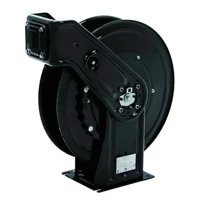 GRACO XDL6DD - XDX20 Air/Water/Antifreeze Hose Reel, 1/2" x 50 ft, No Hose, Black